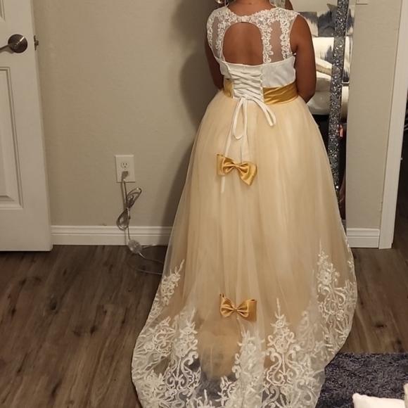 Wedding dress child flower girl - Picture 15 of 17